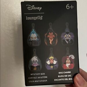 Loungefly Disney Villains Cosplay Mystery Mini Backpack Keychain Charm